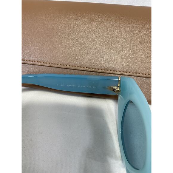 Burberry Teal Acetate Sunglasses - Picture 5 of 5